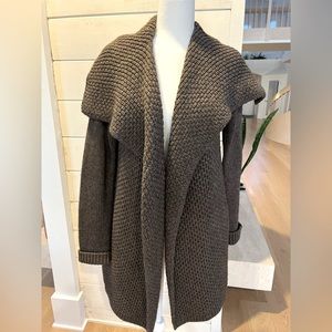 Vince Taupe Chunky Knit Sweater - Size Medium